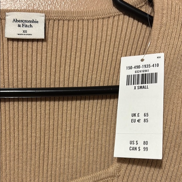 Elegant Tan Long Sleeve Bodysuit - Picture 2 of 3